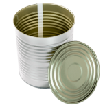 Tin Cans Food Container 3kg Gold Varnished